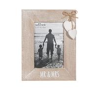 Sass & Belle Cornice a forma di cuore Mr And Mrs