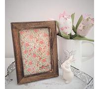 Sass & Belle Cornice portafoto Ritratto unico effetto legno scuro