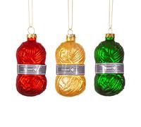 Sass & Belle - Set di 3 palline di lana a forma di palla