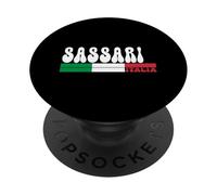 SASSARI City Italia Vintage Bandiera Italia per gli amanti dei viaggi PopSockets PopGrip Adesivo