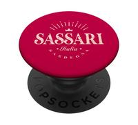 Sassari Italia Moderno - Sassari Sardegna Italia PopSockets PopGrip Adesivo