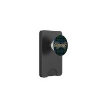 Sassenach Libellula | Verde Tartan PopSockets PopWallet per MagSafe