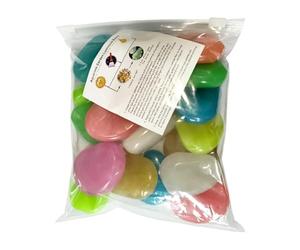 Sassi Decorativi Da Giardino 20 Pezzi 4,5 cm Decorazione Esterna | Ciottoli Decorativi Da Giardino Pietre Fosforescenti Per Lavoretti Fai Da Te Vasi Acquario Piante Vasi Per Fiori Giardino