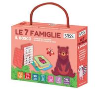 Sassi Junior SSJ31302 Giochi di Carte - Le Sette Famiglie: Il Bosco