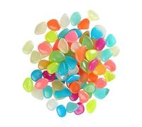 Sassi Luminosi per il Giardino e gli Esterni 200 Pezzi Colorati, Decorativi | Ciottoli Guida Luminescenti per Terrazza, Giardino, , Prato, Cortile, Balcone, Acquario e Vasca da Pesc
