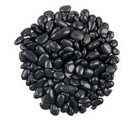 Sassi per giardino da esterno, 1.8kg ciottoli, nero sasso decorativo