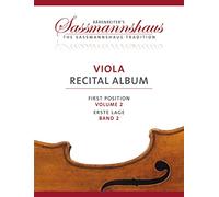 SASSMANNSHAUS - Viola Recital Album First Position Vol.2 para Viola y Piano