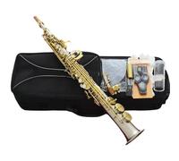 Sassofoni Per Principianti Strumento Professionale Per Sassofono Soprano A Tubo Dritto Satinato