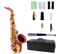 Sassofoni Sassofono Contralto Rosso In Mi Bemolle Maggiore Adatto Ai Principianti E Alla Preparazione Agli Esami