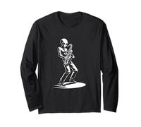 Sassofonista Alien Music Jazz Maglia a Manica