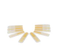 sassofono Accessori per Strumenti Musicali Accessori Per Musica A Fiato Per Ance Per Sassofono 2.5 Scatola Di Cartone Bianca Custodia In ABS Per Ance Materiale Per Ance Per Imballaggio Individuale (C