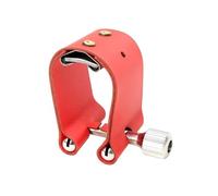 sassofono Accessori per Strumenti Musicali Cassetta Per Bocchino Per Sassofono Contralto Cassetta In Morbida Pelle Colorata A Forma Di U Adatta Per Accessori Di Protezione Per Fiati Sax (Color : Red