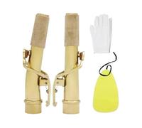 sassofono Accessori per Strumenti Musicali Manico Curvo Per Sax In Ottone Placcato Argento, Manico Curvo Esteso Per Sax Tenore/alto/soprano, Accessori Di Ricambio Per Fiati (Color : 01)