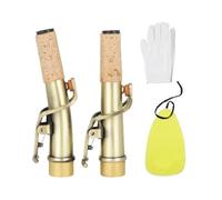 sassofono Accessori per Strumenti Musicali Manico Curvo Per Sax In Ottone Placcato Argento, Manico Curvo Esteso Per Sax Tenore/alto/soprano, Accessori Di Ricambio Per Fiati (Color : 04)