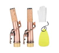 sassofono Accessori per Strumenti Musicali Manico Curvo Per Sax In Ottone Placcato Argento, Manico Curvo Esteso Per Sax Tenore/alto/soprano, Accessori Di Ricambio Per Fiati (Color : 03)