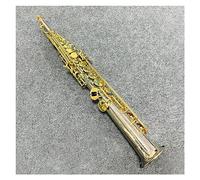 Sassofono Acuto All-In-One Nickel Silver Gold Key Sax Con Custodia Bocchino Per Ance Collo Sassofono per principianti Kit