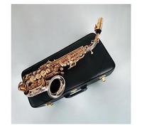 Sassofono Acuto B Tune Corpo Nichelato Chiavi Dorate Sax Strumento Musicale Con Custodia Sassofono per principianti Kit