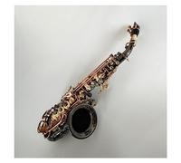 Sassofono Acuto Curvo Si Piatto Laccato Oro Strumenti Musicali Sassofono In Ottone Con Bocchino Sassofono per principianti Kit