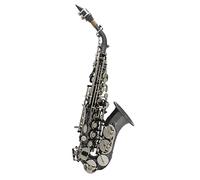 Sassofono Bb Ottone Nichel Nero Strumento A Fiato Professionale B Sax Piatto Con Custodia Kit principianti sax