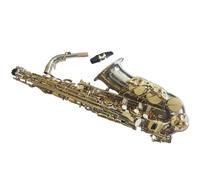 sassofono Bocchino Per Sax Professionale Super Play EB-Flat Per Sassofono Contralto Placcato In Nichel Con Custodia (Color : Leather bag)