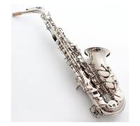 Sassofono Classico Sassofono Contralto Argento Mi Bemolle Francese Strumento High-end Sax Contralto Modello Intaglio Profondo A Mano