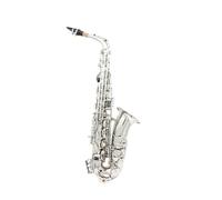 Sassofono Contralto Corpo laccato argento Set completo sassofono sassofono contralto mi bemolle sassofono per principianti Set completo