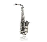 Sassofono Contralto Eb Strumento A Fiato Professionale Sax In Nichel Nero Con Custodia Accessori Per Strumenti Bocchino (Color : Bk Nickel Plated)