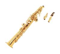 Sassofono Contralto Esame di livello principiante Versione migliorata Split Soprano Golden Si bemolle Soprano sassofono dritto