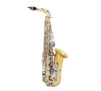Sassofono Contralto In Mib Di Qualità, Ottone Laccato Oro, Sax Bemolle, Strumento Musicale A Fiato Con Custodia, Accessori Per Bocchino