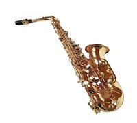 Sassofono Contralto In Mib Ottone Laccato Oro Strumento Musicale Sax In Mi Bemolle Con Custodia E Accessori (Color : 01)