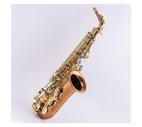 Sassofono Contralto In Tubo Di Rame Fosforoso Sax Con Superficie In Oro Caffè Con Custodia Per Il Trasporto Di Accessori Sassofono per principianti Kit