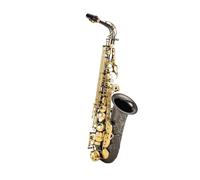 Sassofono Contralto Mib Alto Ottone Nichel Nero Oro E Bemolle Sax Tipo Chiave Strumento A Fiato Con Accessori (Color : 03)
