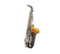 Sassofono Contralto Nero In Lega Di Nichel Argento Contralto Sax Strumento Musicale In Ottone Con Custodia Bocchino (Color : 02)