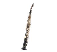 Sassofono Contralto Ottone dritto sassofono soprano sassofono Sib Si bemolle strumento a fiato in legno conchiglia naturale chiave intagliata modello