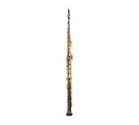 Sassofono Contralto Ottone dritto soprano Sib piatto sassofono sassofono strumento a fiato conchiglia naturale chiave intagliata modello con trasporto(Silver)