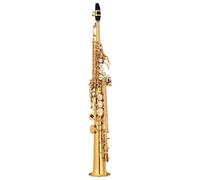 Sassofono Contralto Ottone dritto soprano Sib piatto sassofono sassofono strumento a fiato conchiglia naturale chiave intagliata modello(Gold)