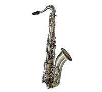 Sassofono Contralto Piegatura tubi Sassofono soprano nero Si bemolle Strumenti musicali in ottone con bocchino professionale