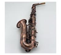 Sassofono Contralto Professionale Antico Mestiere Spazzolato Tasti Incisi In Profondità E-tune Strumento Per Sax Contralto Sassofono per principianti Kit (Color : 01)