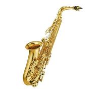 Sassofono Contralto Professionale E Fall Laccato Oro Include Bocchino Ancia E Custodia Per Il Manico. Kit Sassofono