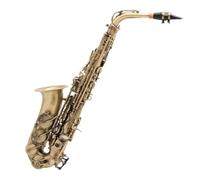 Sassofono Contralto Professionale In Mib Mi Bemolle, Bronzo Rosso, Chiave Per Sax, Modello Scolpito, Strumento A Fiato Con Custodia (Color : Green)