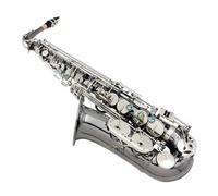 Sassofono Contralto Sassofono contralto Eb Strumento a fiato professionale Sax in nichel nero con custodia Cinghia Bocchino Accessori per strumenti musicali