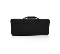 Sassofono Contralto Sassofono contralto Eb Tune Strumento musicale in ottone Sax laccato nero argento con custodia Bocchino(Canvas bag)