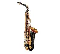 Sassofono Contralto Sassofono contralto oro Sassofono contralto Nero oro Professionale Top performance Bocchino Accessori(Black)