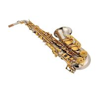 Sassofono Contralto Sassofono contralto SILVERING Bocchino per sax professionale laccato oro con custodia e accessori