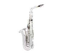 Sassofono Contralto Sassofono in ottone Eb Sax intagliato Bellissimo motivo Bocchino in plastica Squisito con guanti Spazzole Cinghie