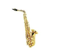 Sassofono Contralto Sassofono Mib Sassofono Alto Dorato Per Principianti Adulti Con Ancia Cinghia Guanto Accessori(Gold sax set 1)