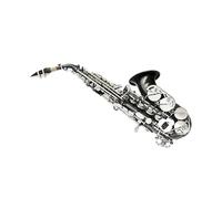 Sassofono Contralto Sassofono soprano B Flat Small Bend per adulti, principianti, professionisti, strumento per suonare il sassofono
