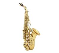Sassofono Contralto Sassofono soprano Bb oro per principianti adulti sax con scatola panno per la pulizia ance tracolla spazzola guanti accessori