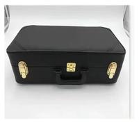 Sassofono Contralto Sassofono soprano BB piatto dritto corpo laccato nero strumento musicale professionale con custodia accessori(Leather bag)