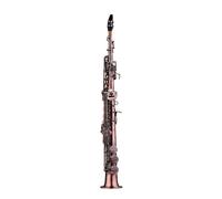 Sassofono Contralto Sassofono soprano Bb Sax rosso bronzo strumento a fiato